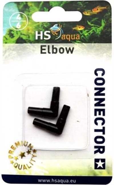 HS Aqua Bocht 4-6MM - 2 Stuks