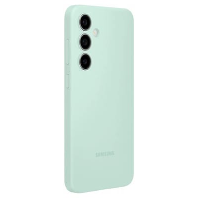 Samsung Silicone Case - Geschikt voor Samsung Galaxy S24 FE - Groen