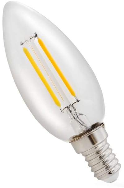 Spectrum LED Lamp E14 1W 230V - 120 Lumen - 4000K Neutraal wit - Natuurlijk licht - Energiezuinig