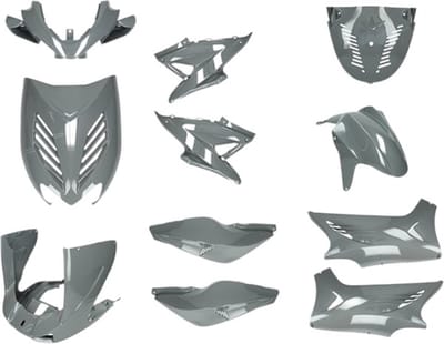Kappenset Nardo Grijs (11 Delig) Yamaha Aerox T/m 2012 DMP