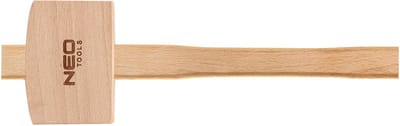 NEO - Houten Hamer - 300g - 100x70x46 mm - 320 mm