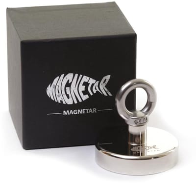Magnetar Classic 200 - Vismagneet - Kinderen en Starters - Enkelzijdige 200kg Magneet - Magneetvissen