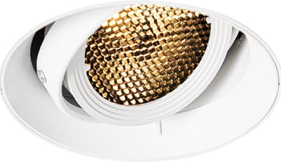 QAZQA oneon honey - Moderne Inbouwspot - 1 lichts - L 19.4 cm - Wit - Woonkamer | Slaapkamer | Keuken