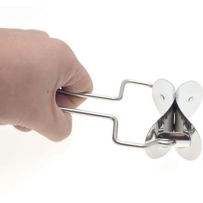 Roestvrij Staal Dumpling Wrapper Vorm Deegtaart Ravioli Maker Banketbakkerij Snijder gray