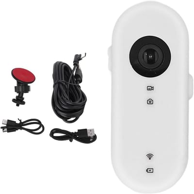 1080P HD Actiecamera met Brede Hoek, Loopopname en Elektronische Beeldstabilisatie voor Fietsen en Motorrijden, Ideaal voor Vlogs en Dashcam Gebruik