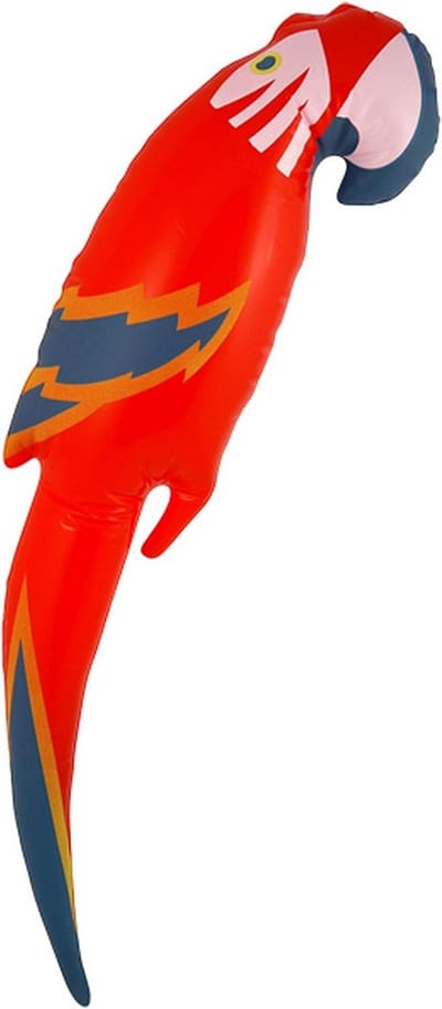Opblaasbare Papegaai 48 cm - Tropische Decoratie voor Feestjes