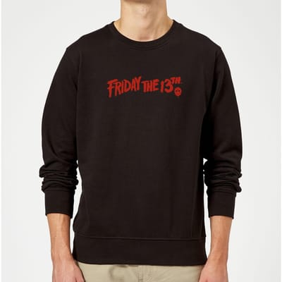 Friday the 13th Logo Sweatshirt - Black - S