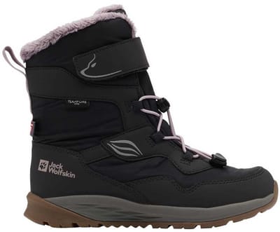 Jack Wolfskin Polar Bear-g Texapore High Vc Sneeuwlaarzen Zwart EU 28 Jongens,Meisjes