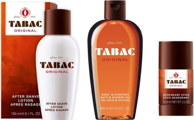 Tabac Pakket - After Shave 150 ml / Douchegel 400 ml / Deo Stick