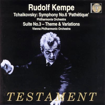 Rudolf Kempe - Tchaikovsky: Symphony no 6, Suite no 3