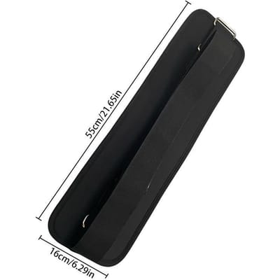 Hip Push Hip Bridge Riem Gewichtdragende Halteroefening Hulpriem Heupbescherming Fitness Mannen en Vrouwen Thuis Draagbare Thrust Riem average size black