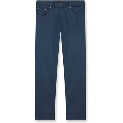 OLYMP Five Pocket, Modern Fit, Blauw