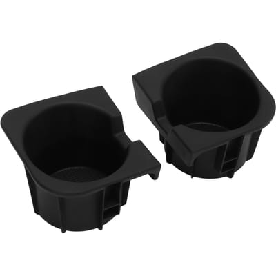 1 Paar Bekerhouder Inzetstuk Middenconsole Bekerbakje Antislip 66991?04012 Links Rechts voor Tacoma black
