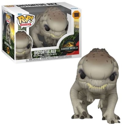 Jurassic World Distortus Rex vinylfiguur 1800 Unisex Funko Pop! - Neutraal - Standard
