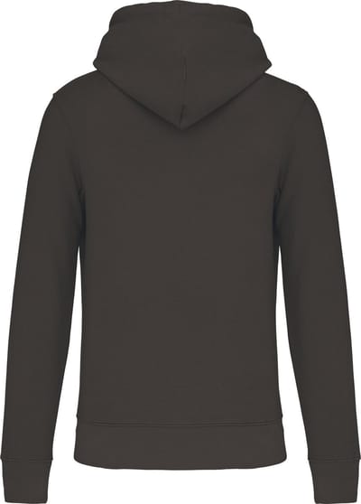 Ecologische herenhoodie met capuchon merk Kariban Dark Grey - L
