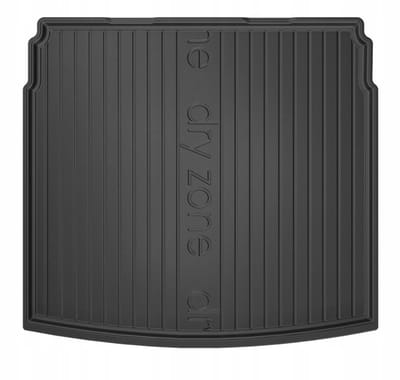 Frogum Dry Zone Kofferbakmat - Geschikt voor Volkswagen Tiguan Allspace (2017-2024) - 5-persoons uitvoering - Lage laadvloer - TPE Rubber - Zwart
