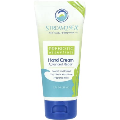 Stream2Sea, Prebiotic Essentials, Hand Cream, Unscented, 90Ml (3Fl Oz) beige
