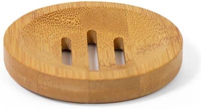 Heble® - Bamboe-Rond-Zeephouder \ Zeep-Plankje \ Zeepschaaltje \ Zeepbakje \ Shampoo-Bar-Plateau