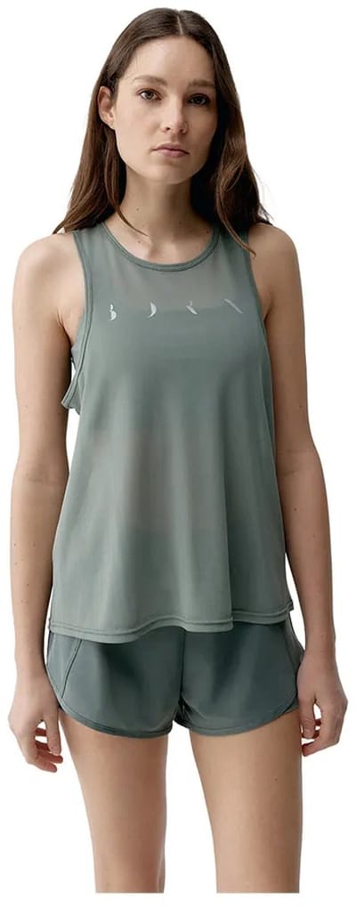 Born Living Yoga Bora Mouwloos T-shirt Grijs M Vrouw