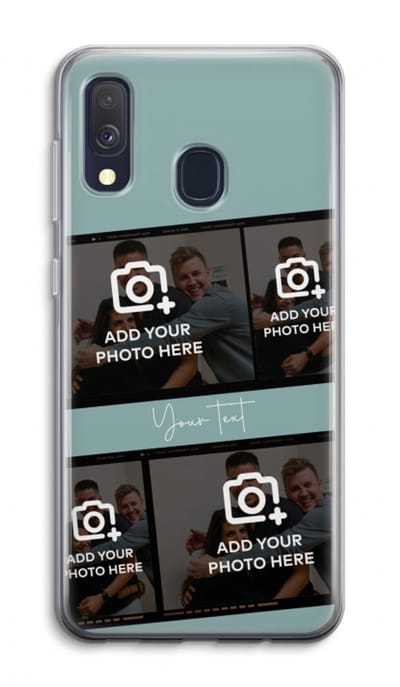 Gepersonaliseerd - Case Company® - Hoesje geschikt voor Samsung Galaxy A40 hoesje - Filmrol N°2 - Soft Cover Telefoonhoesje - Bescherming aan alle Kanten en Schermrand