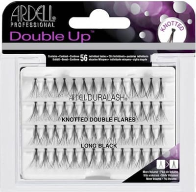 Ardell Individuals Double Up Geknoopte Dubbele Flares #lang Zwart