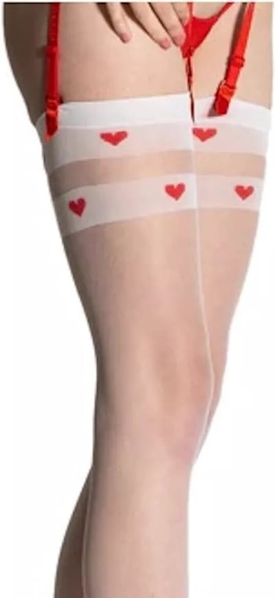 Fiore - Eternal - Kousen - 20 denier - Wit S