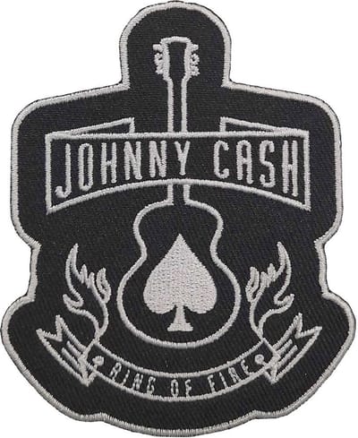 Johnny Cash Patch Guitar