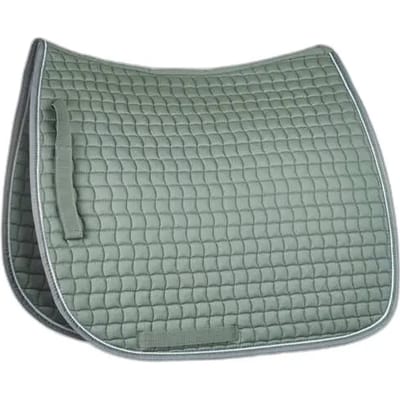 Horze Adepto Dressuurzadeldek, Beetle Khaki Green, Pony