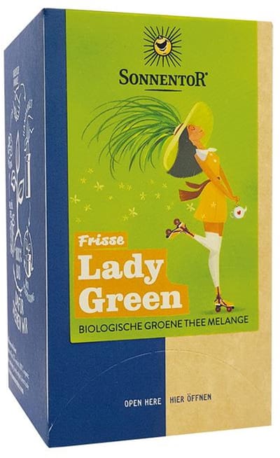 Sonnentor Frisse lady green thee bio 18 Stuks