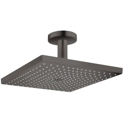 Hansgrohe Raindance e Hoofddouche m plafondarm - 30cm - geborsteld zwart chroom