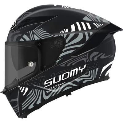Suomy Stellar 2 Molten Zwart Grijs Integraalhelm - Helm