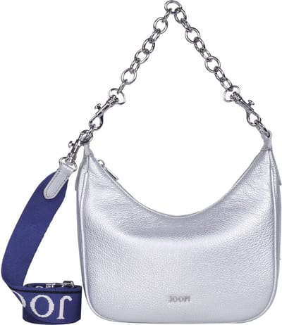 JOOP! Schoudertas Dolce Metallo Ginger Hobo Silver Zilverkleurig