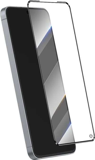 Force Case, Screenprotector geschikt voor Samsung Galaxy S25 FE - 2.5D Organic Glass & Oleophobic, Transparant