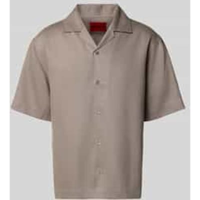 relaxed fit vrijetijdsoverhemd van mix van hennep en lyocell model 'ESPINO'