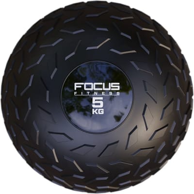 Focus Fitness - Slam Ball met grip - 5 kg