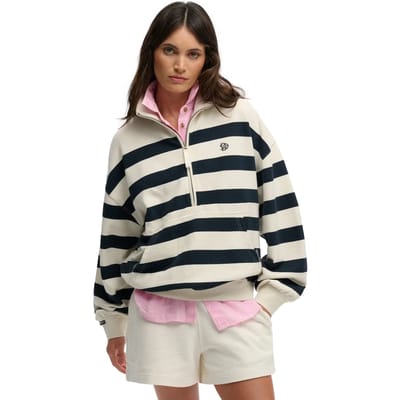 Dames half-zip sweatshirt Superdry Studios Half