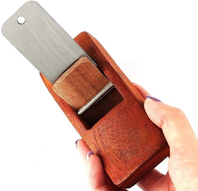 Dailygoods- Handschaaf Klein - Houtbewerking - Mini-handschaaf - Houtgereedschap - Verstelbare snijdiepte - Hoogwaardig houtmateriaal - Houtschaaf