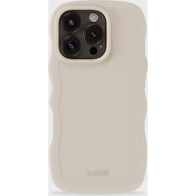 Phone Case Wavy Light Beige iPhone 16 Pro Max