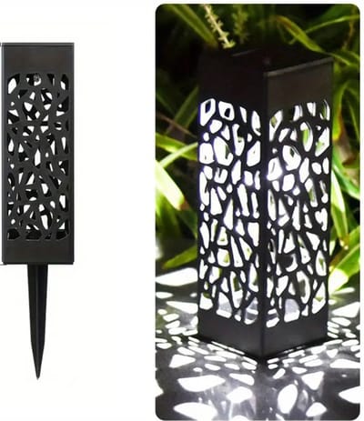 Livano Tuinverlichting - Tuinlampen - Buitenverlichting - Tuin Verlichting - Led Lamp - Licht - Op Zonneenergie - LED - Wit Licht - 6 stuks