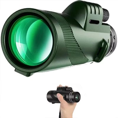8X42 Professionele Monoculaire Telescoop Zoom Ipx4 Waterdicht Bak4 Prisma Fmc Coating Voor Jagen Wandelen En Vogelkijken Buiten