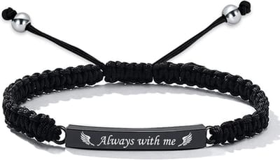 Luxe As Armband - Verstelbaar - 16-28 CM - Met Ashanger - Voor As, Haren of Parfum - Assieraad - Gedenksieraad - Urn - Incl. As vuller en Opbergzakje - Always with me