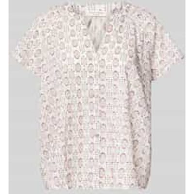 Overhemdblouse met knoopsluiting