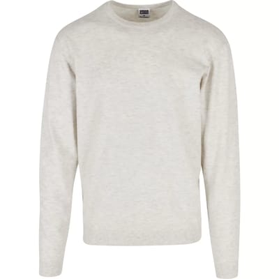 Urban Classics - Eco Mix Sweater/trui - XXL - Grijs
