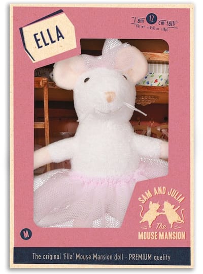 Het muizenhuis Knuffel Muis ella