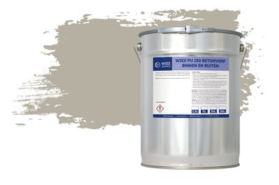 Wixx PU 250 Betonverf Buiten en Binnen - 5L - RAL 7032 | Kiezelgrijs