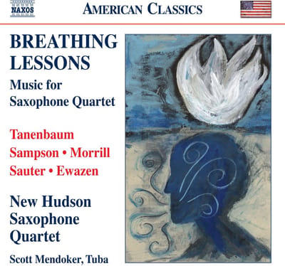 The New Hudson Saxophone Quartet - Breathing Lessons (CD)