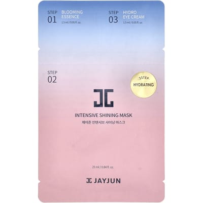 Jayjun Cosmetic, 3-step hydrating beauty mask, 1 set gray