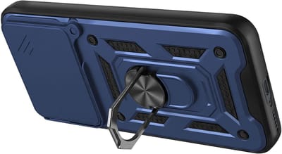 Mayaxess, Ringhoesje voor Redmi Note 15 Pro Plus 4G met Schuifbare Camerabescherming, Nachtblauw