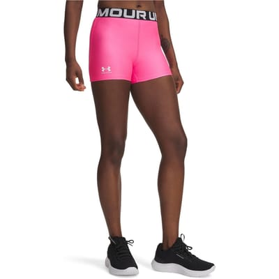 Under Armour Dames/Dames HeatGear Compressieshort (Roze)