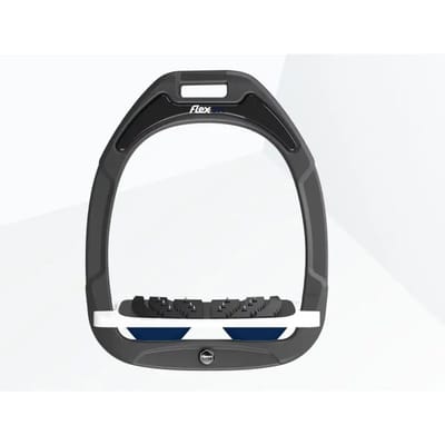 Ultra Grip Inclined stijgbeugels Antraciet/Wit/Marine Flex-On Green Composite